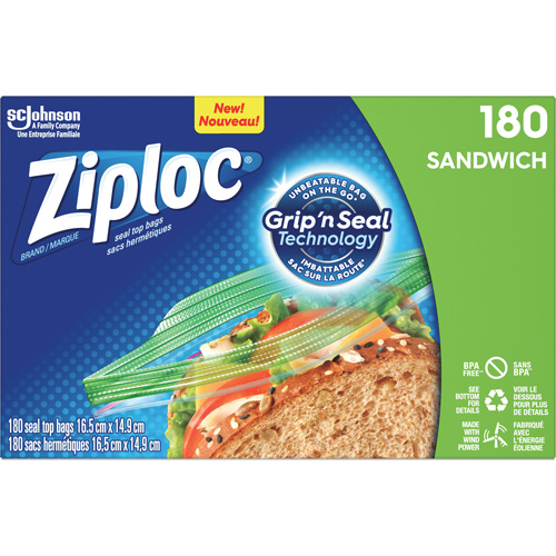 Ziploc&reg; Sandwich Bags Industrial Sales