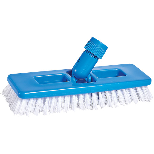 Universal Scrub & Grout Brush, 9" L, Polypropylene Bristles, White Industrial Sales