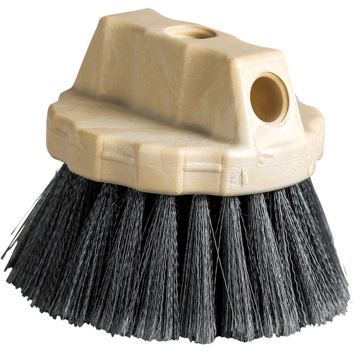 Flagged Window Brush, 5" L, Polypropylene Bristles, Grey Industrial Sales