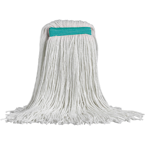 SynRay Wet Floor Mop, Polyester/Rayon, 20 oz., Cut Style Industrial Sales
