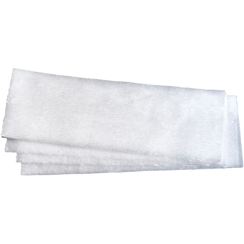 Static Attack Mop Sheets, Polyethylene, White Industrial Sales