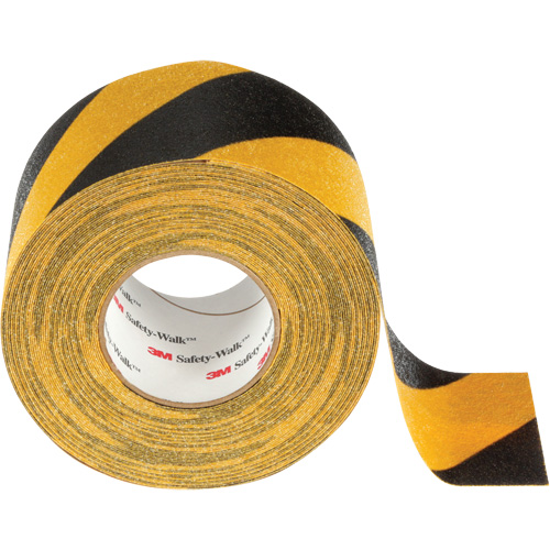 Safety-Walk Slip-Resistant General Purpose Tape, 4" x 60', Black & Yellow Industrial Sales