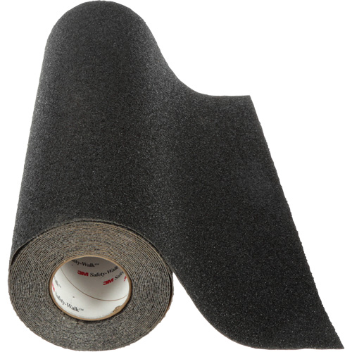 Ruban avec abrasif &agrave; gros grains anti-d&eacute;rapant Safety-Walk, 36" x 30', Noir Industrial Sales