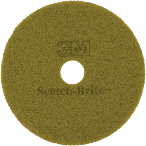 TopLine Speed Floor Pad, 17", Burnishing, Brown Industrial Sales