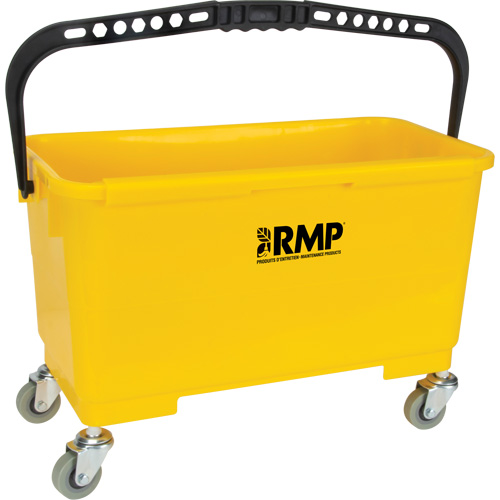 Window Washer Bucket, Yellow Industrial Sales