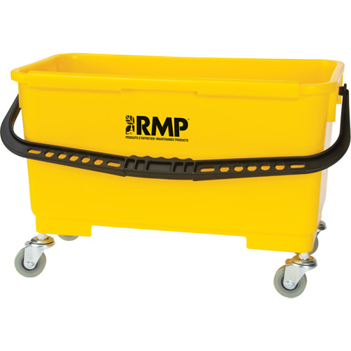 Window Washer Bucket, Yellow Industrial Sales