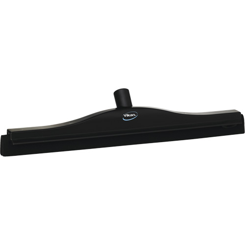 Fixed Head Food Hygiene Floor Squeegee, 20", Black Industrial Sales