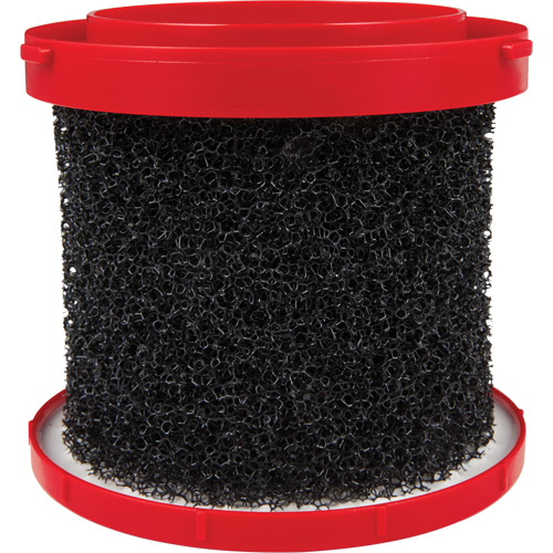 Filtre pour aspirateur de liquides, Mousse, Pour 1,6 - 2,5 gal. US Industrial Sales