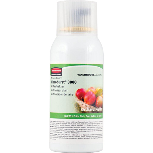 Microburst&reg; 3000 Air Neutraliser Refill, Orchard Fields, Cartridge Industrial Sales