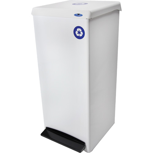 Foot Operated Waste Receptacle, Steel, 25 US gal. Industrial Sales