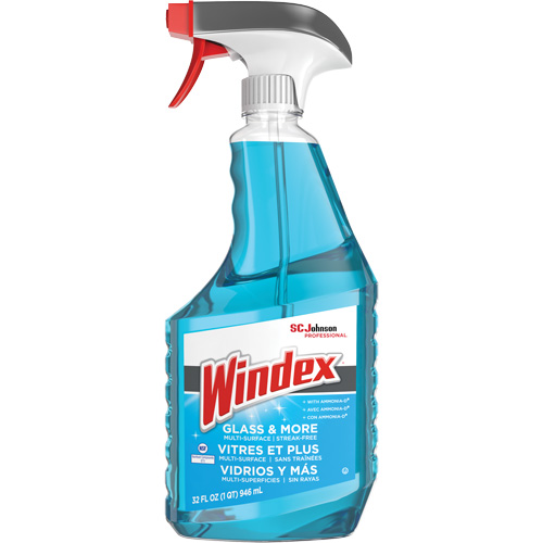 Nettoyant pour verre Windex avec Ammonia-D, 32 oz liq., Bouteille &agrave; g&acirc;chette Industrial Sales