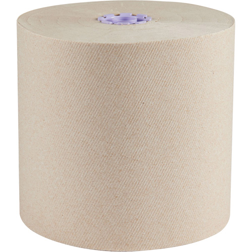 Essential 100% Recycled Brown Hard Roll Towels, 1 Ply, Standard, 700' L Industrial Sales