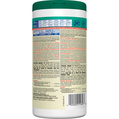 Disinfecting Wipes, 75 Count Industrial Sales