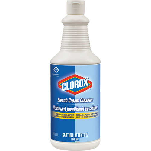 Bleach Cream Cleaner, 946 ml, Bottle Industrial Sales