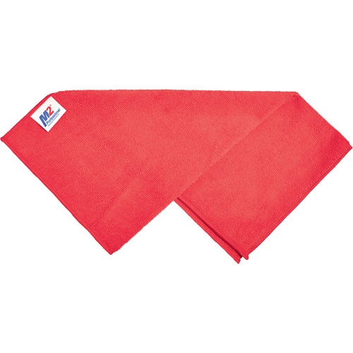 Cleaning Cloth, Microfibre, Red Industrial Sales