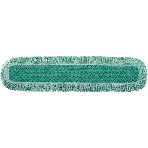 Tampon avec frange pour vadrouille &agrave; &eacute;pousseter Hygen, Style Boucles et crochets, Microfibre, 40" lo x 9" la Industrial Sales