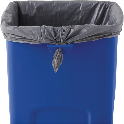 Untouchable&reg; Square Recycling Container, Bulk, Plastic, 23 US gal. Industrial Sales