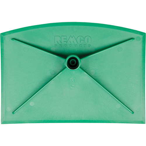 Food Hoe Head, Green, 8" W x 11-1/4" L Industrial Sales
