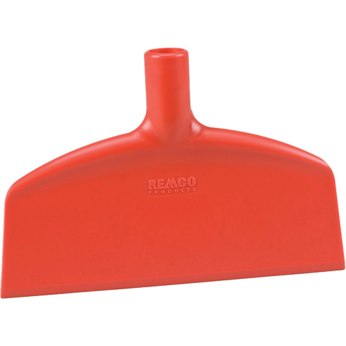 Nylon Floor Scraper, Red, 10-1/4" W x 7" L Industrial Sales