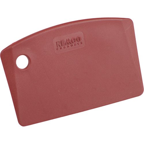 Metal Detectable Mini Bench Scraper, Red, 5-1/4" W x 3-2/5" L Industrial Sales