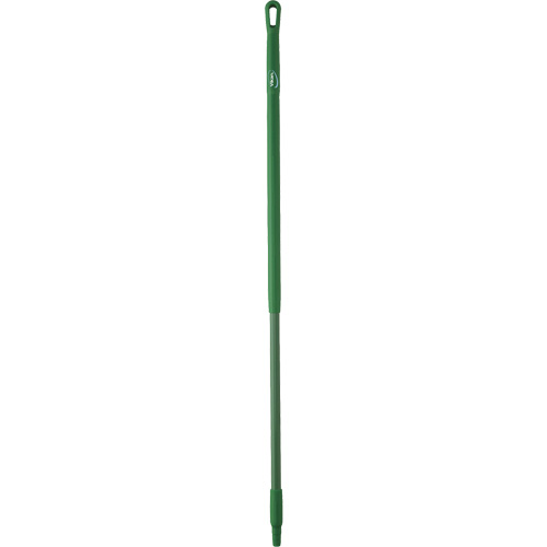 Handle, Broom/Brush/Pad Holder/Scraper/Squeegee, Green, Standard, 51-1/2" L Industrial Sales