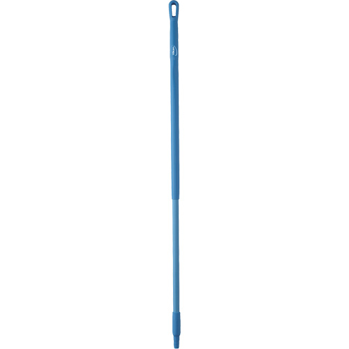 Handle, Broom/Brush/Pad Holder/Scraper/Squeegee, Blue, Standard, 51-1/2" L Industrial Sales