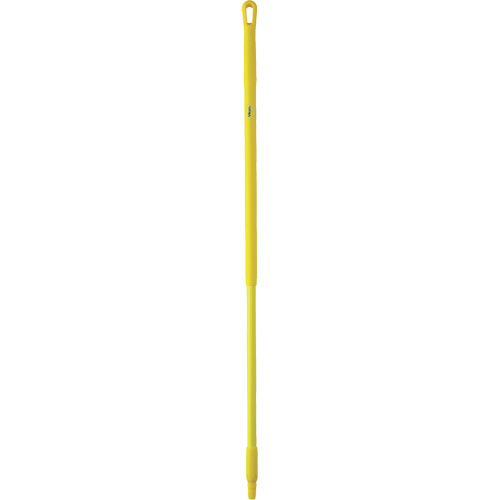 Handle, Broom/Brush/Pad Holder/Scraper/Squeegee, Yellow, Standard, 51-1/2" L Industrial Sales