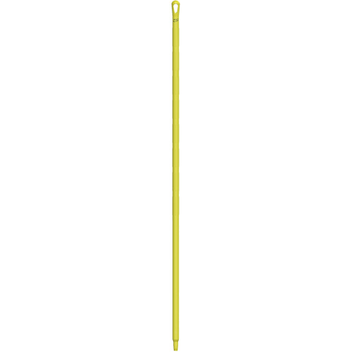 Manche ultra hygi&eacute;nique, Balai/Brosse/Support &agrave; tampon/Grattoir/Raclette, Jaune, Ergonomique, 67" lo Industrial Sales