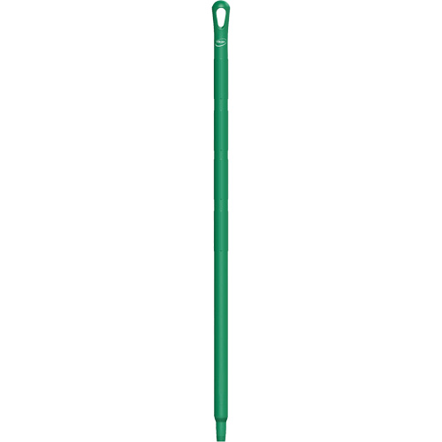 Ultra Hygiene Handle, Broom/Brush/Pad Holder/Scraper/Squeegee, Green, Standard, 40" L Industrial Sales