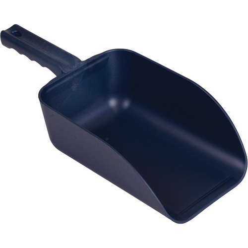 Pelle &agrave; main perceptible par d&eacute;tecteur de m&eacute;tal, Plastique, Bleu, 82 oz Industrial Sales