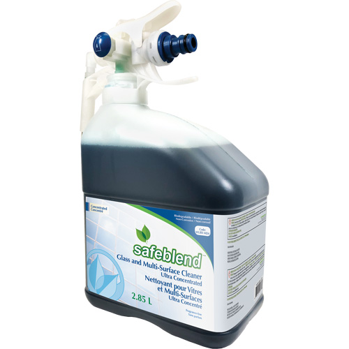 Nettoyant concentr&eacute; multisurfaces et pour le verre, 2,85 l, Bouteille Industrial Sales