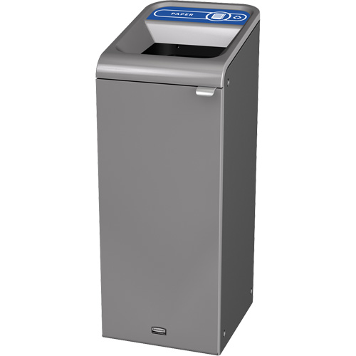 Conteneur pour d&eacute;chets de papier Configure, Vrac/Bord de rue/De bureau, Acier, 15 gal. US Industrial Sales