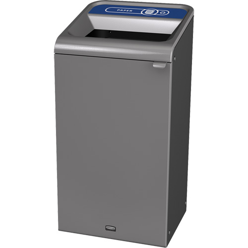 Configure Paper Waste Container, Bulk/Curbside/Deskside, Steel, 23 US gal. Industrial Sales