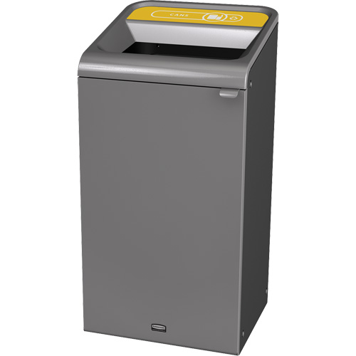 Conteneur pour d&eacute;chets de bidon Configure, Vrac/Bord de rue/De bureau, Acier, 23 gal. US Industrial Sales