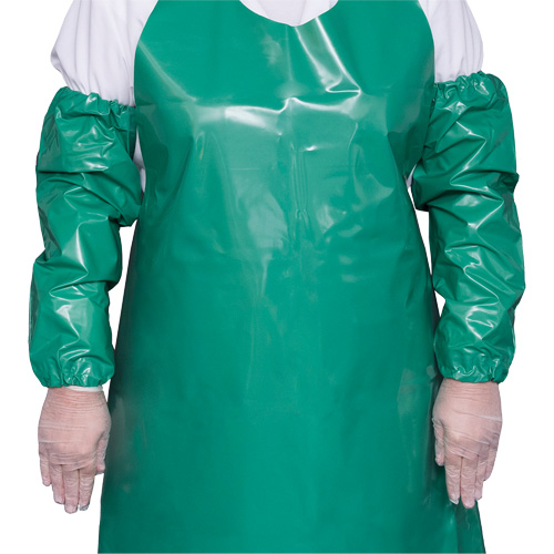 Manchettes Top Dog, 21", Polyur&eacute;thane, Vert Industrial Sales