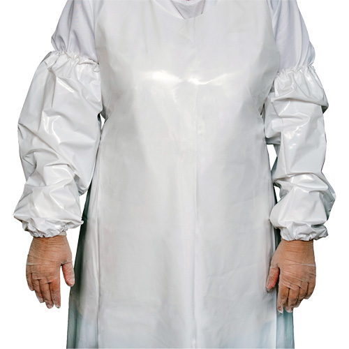 Top Dog Sleeves, 21", Polyurethane, White Industrial Sales