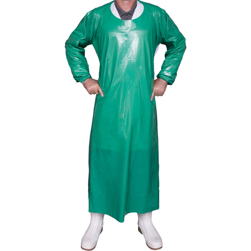 Blouse Top Dog de 6 mil, T-Grand, Vert, Polyur&eacute;thane Industrial Sales