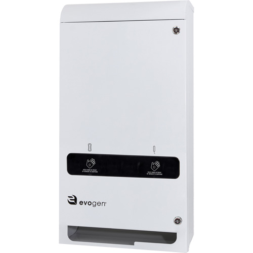 Distributeur double et sans contact de produits d'hygi&egrave;ne f&eacute;minine EvoGen EVNT3 Industrial Sales