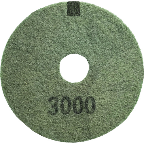 3000 Grit Floor Pad, 20", Scrubbing/Stripping, Black Industrial Sales