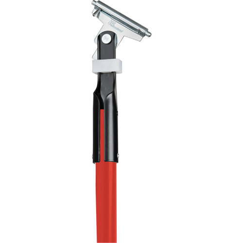 Manche rouge pour vadrouille &agrave; &eacute;pousseter Clipper, Fibre de verre, 1" dia, 60" lo Industrial Sales