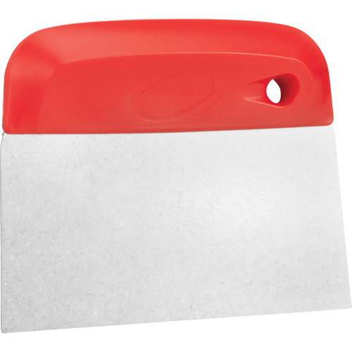 Coupe-p&acirc;te flexible en acier inoxydable, Rouge, 4-1/2" la x 5-3/4" lo Industrial Sales