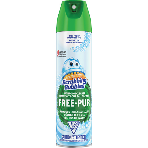 Scrubbing Bubbles&reg; Bathroom Cleaner Free Aerosol, 623 g, Aerosol Can Industrial Sales