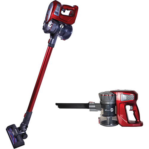 Aspirateur-balai sans fil Rapid Red, Sec, 0,5 gal. US (1,89 Litres) Industrial Sales