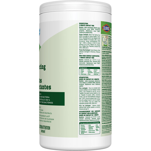 EcoClean Disinfecting Wipes, 75 Count Industrial Sales