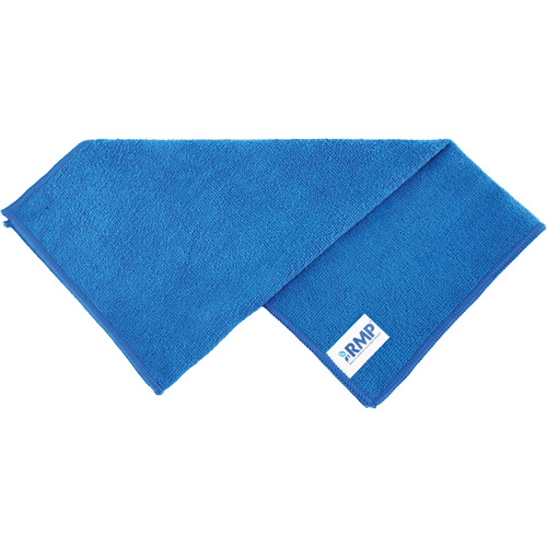 Dusting and Cleaning Cloth, Microfibre, Blue Industrial Sales