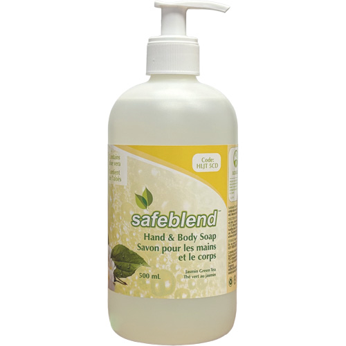 Savon pour les mains et le corps au th&eacute; vert et jasmin, Liquide, 500 ml, Parfum&eacute; Industrial Sales