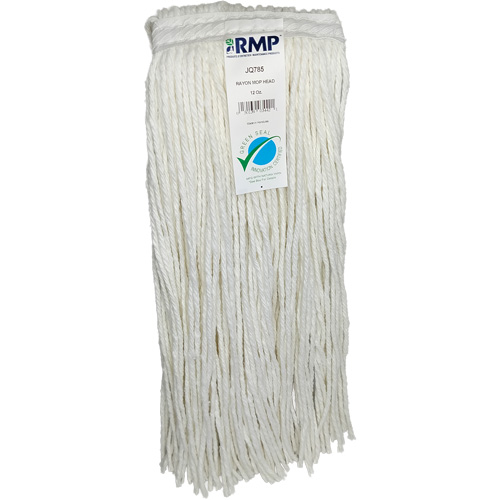 4-Ply Narrow Mop Head, Rayon, 12 oz., Cut Style Industrial Sales
