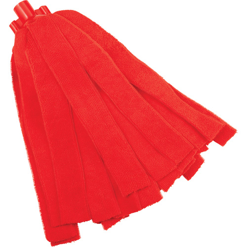 Vadrouille &agrave; fente, rouge, Microfibre, Style Coup&eacute; Industrial Sales