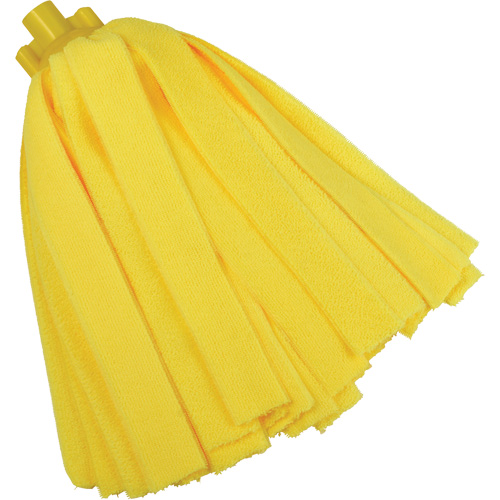 Vadrouille &agrave; fente, jaune, Microfibre, Style Coup&eacute; Industrial Sales