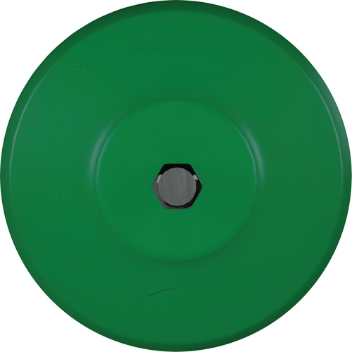 HyDrive Round Drill Brush, Extra Stiff Bristles, 3-1/10" Long, Green Industrial Sales